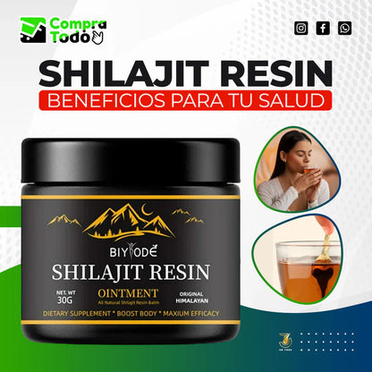 Energía Ancestral 🌋 + Vitalidad Pura 💪🌿 | Shilajit 100% Original - Natural y Directo del Himalaya