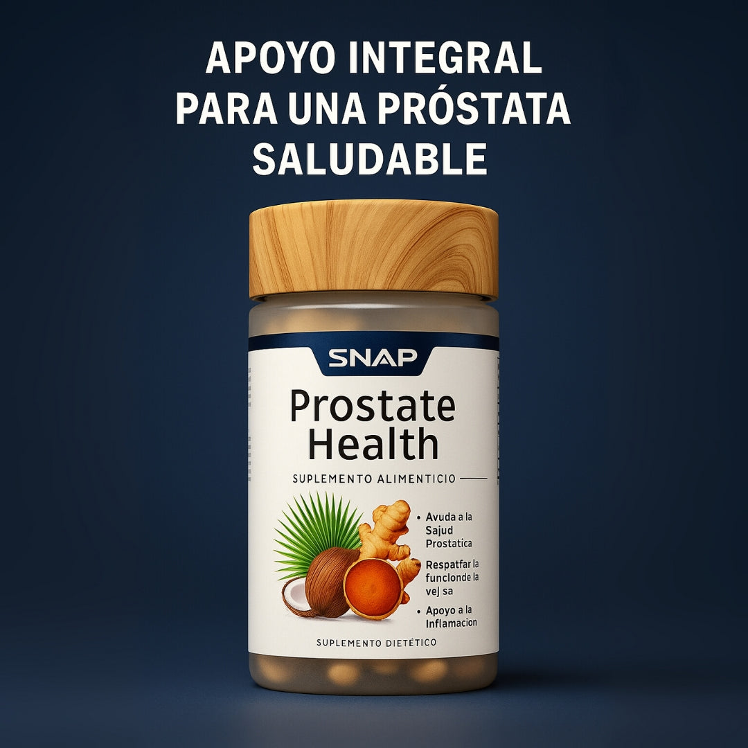 Prostate Health™ – Fórmula Natural para la Salud de la Próstata, Vejiga y Vitalidad Masculina (90 Cápsulas)