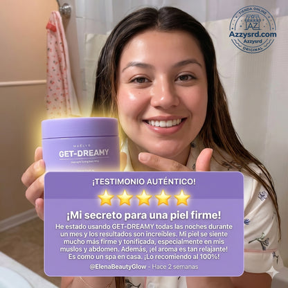✨🌙 MAËLYS CREMA GET-DREAMY 🍑💖 💎 Reduce la apariencia de la celulitis, reafirma tu piel e hidrata profundamente durante la noche ✨🛌🌸