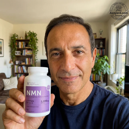 🧬Complejo NMN 10 en 1 de 1000 mg (60 Cápsulas) | Con Mononucleótido de Nicotinamida, Resveratrol, CoQ10, Quercetina y Glutatión | Potente Precursor para Energía Celular y Antienvejecimiento🌿