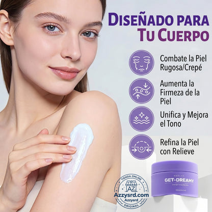 ✨🌙 MAËLYS CREMA GET-DREAMY 🍑💖 💎 Reduce la apariencia de la celulitis, reafirma tu piel e hidrata profundamente durante la noche ✨🛌🌸