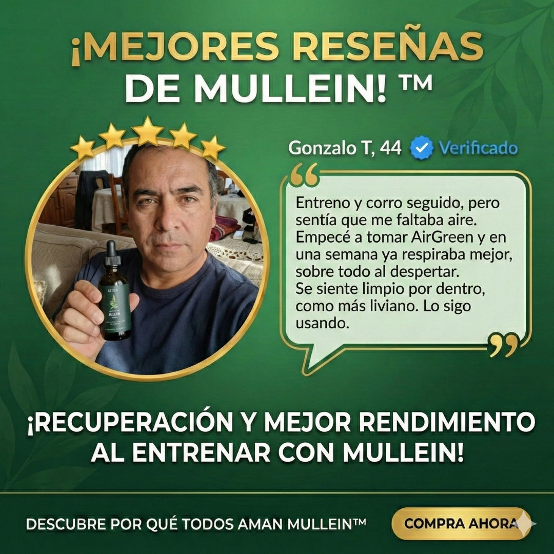 🌿 Gotas de Gordolobo Betterbrand 100% ORIGINAL 🫁💧 Desintoxicación Pulmonar & Salud Respiratoria 🌬️✨ Tintura herbal con clorofila • Sin alcohol • Fórmula natural • 60 ml (1 mes)