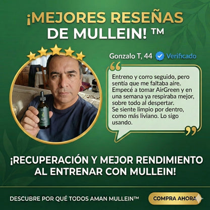 🌿 Gotas de Gordolobo Betterbrand 100% ORIGINAL 🫁💧 Desintoxicación Pulmonar & Salud Respiratoria 🌬️✨ Tintura herbal con clorofila • Sin alcohol • Fórmula natural • 60 ml (1 mes)