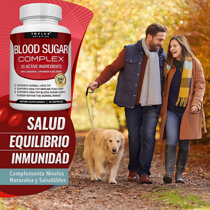BLO0D SUGAR COMPLEX ORIGINAL ✨ “Controla tu azúcar, gana salud y energía” 💪💧🍃