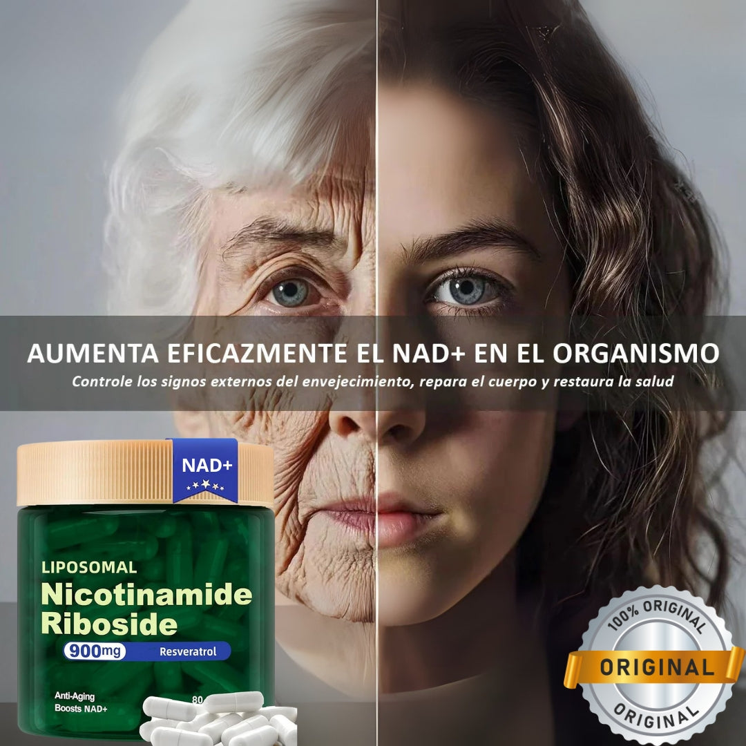 ✨ NAD+ Vital™ | Joven Para Siempre🔬-🌿 Suplemento Anti-envejecimiento 100% Original Y Natural!💧( 80 Capsulas )