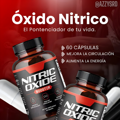 🧬 ÓXIDO NÍTRICO - Suplemento 100% Premium - Circulación avanzada · Energía diaria · Rendimiento masculino 60 Cápsulas