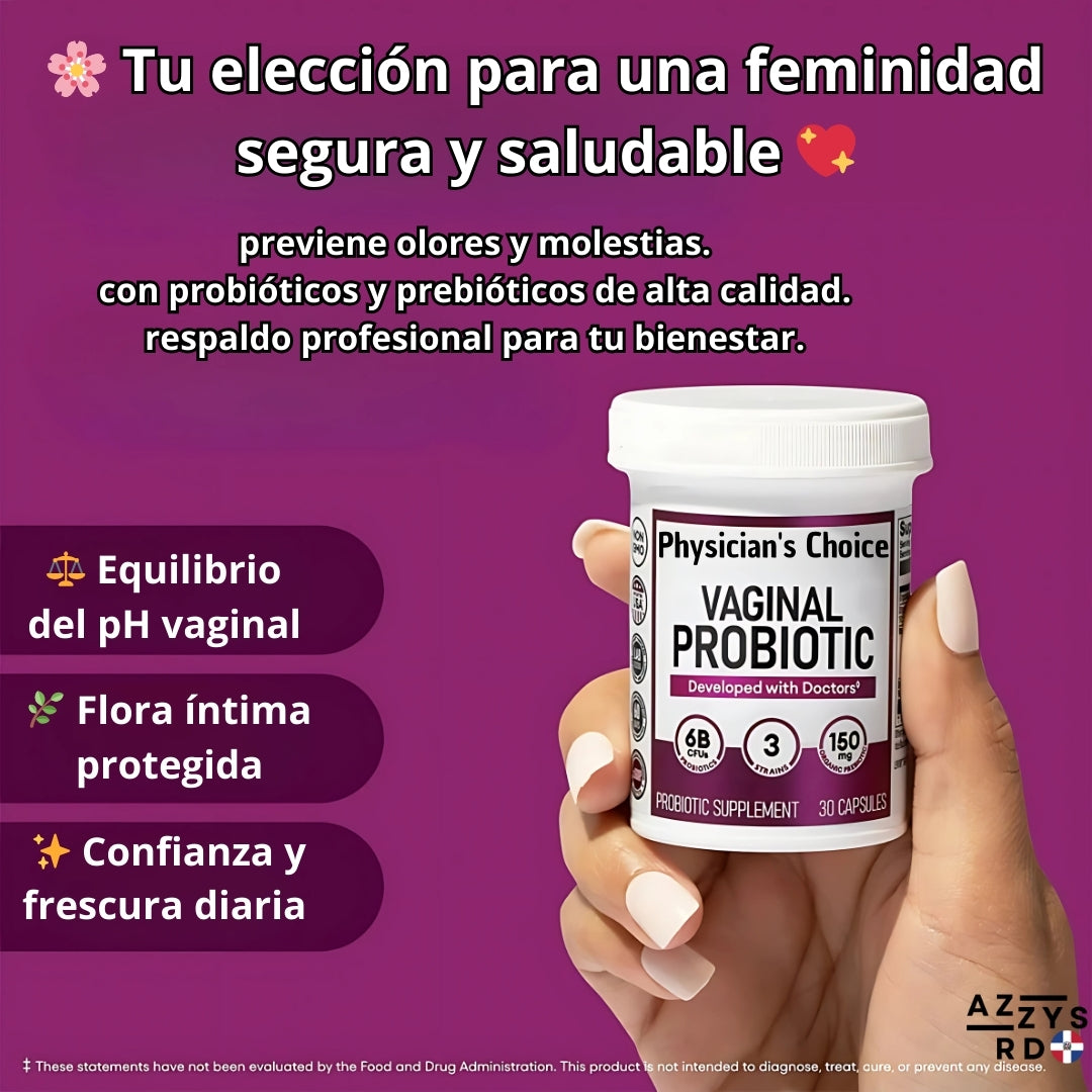 ✨Physician's CHOICE Probiótico💖 Ultra Efectivo "🌸 Suplemento 100% Natural y Orgánico 💖
