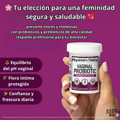 ✨Physician's CHOICE Probiótico💖 Ultra Efectivo "🌸 Suplemento 100% Natural y Orgánico 💖