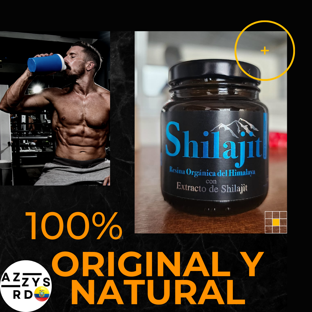 Energía Ancestral 🌋 + Vitalidad Pura 💪🌿 | Shilajit 100% Original - Natural y Directo del Himalaya