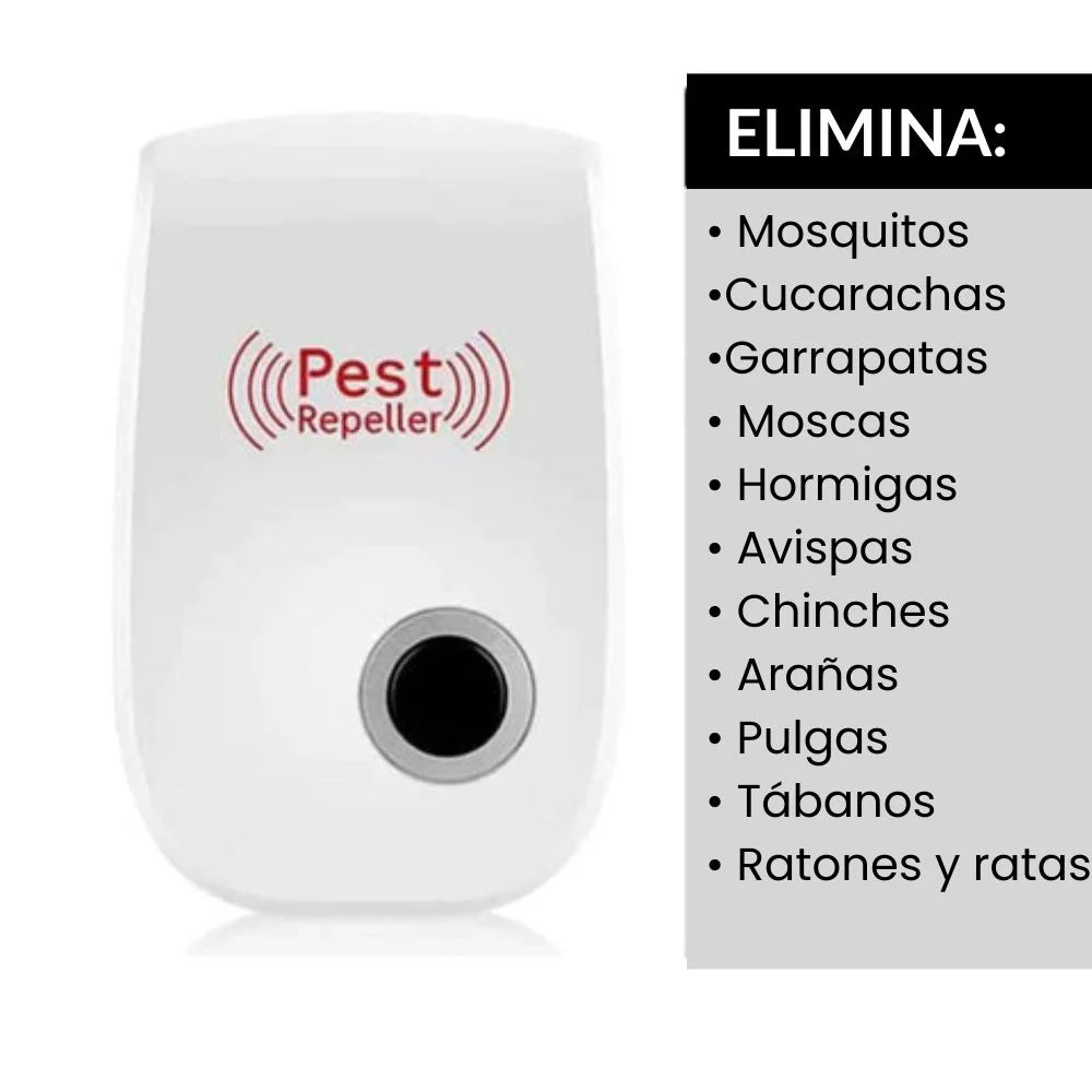 OFERTA 2X1 🔊🐁Repelente Ultrasónico De Plagas-DESAPARECE TODAS LAS PLAGAS DE TU HOGAR PARA SIEMPRE