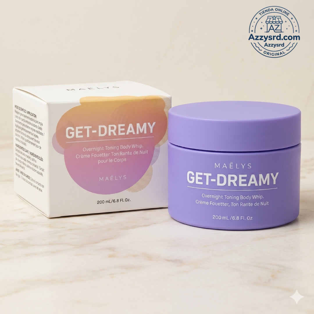 ✨🌙 MAËLYS CREMA GET-DREAMY 🍑💖 💎 Reduce la apariencia de la celulitis, reafirma tu piel e hidrata profundamente durante la noche ✨🛌🌸