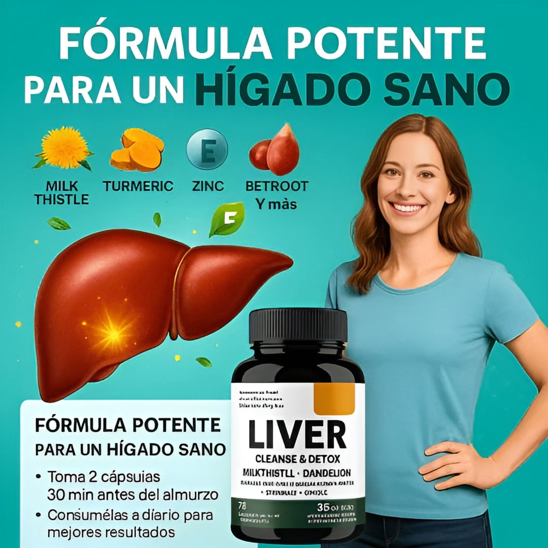 LIVER CLEANSE & DETOX - PARA UN HÍGADO MAS SALUDABLE!