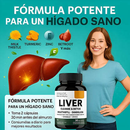 LIVER CLEANSE & DETOX - PARA UN HÍGADO MAS SALUDABLE!