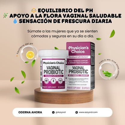 ✨Physician's CHOICE Probiótico💖 Ultra Efectivo "🌸 Suplemento 100% Natural y Orgánico 💖