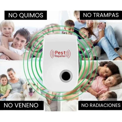 OFERTA 2X1 🔊🐁Repelente Ultrasónico De Plagas-DESAPARECE TODAS LAS PLAGAS DE TU HOGAR PARA SIEMPRE