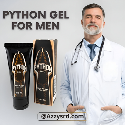 SUPER PYTHON GEL 🐍 AGRANDADOR, ENGROSADOR 🍆 Y RETARDANTE ORIGINAL! ⏱️