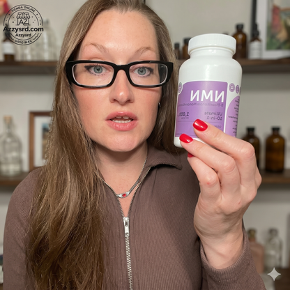 🧬Complejo NMN 10 en 1 de 1000 mg (60 Cápsulas) | Con Mononucleótido de Nicotinamida, Resveratrol, CoQ10, Quercetina y Glutatión | Potente Precursor para Energía Celular y Antienvejecimiento🌿