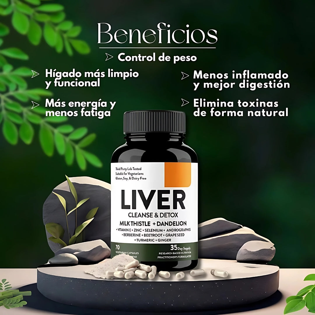 LIVER CLEANSE & DETOX - PARA UN HÍGADO MAS SALUDABLE!