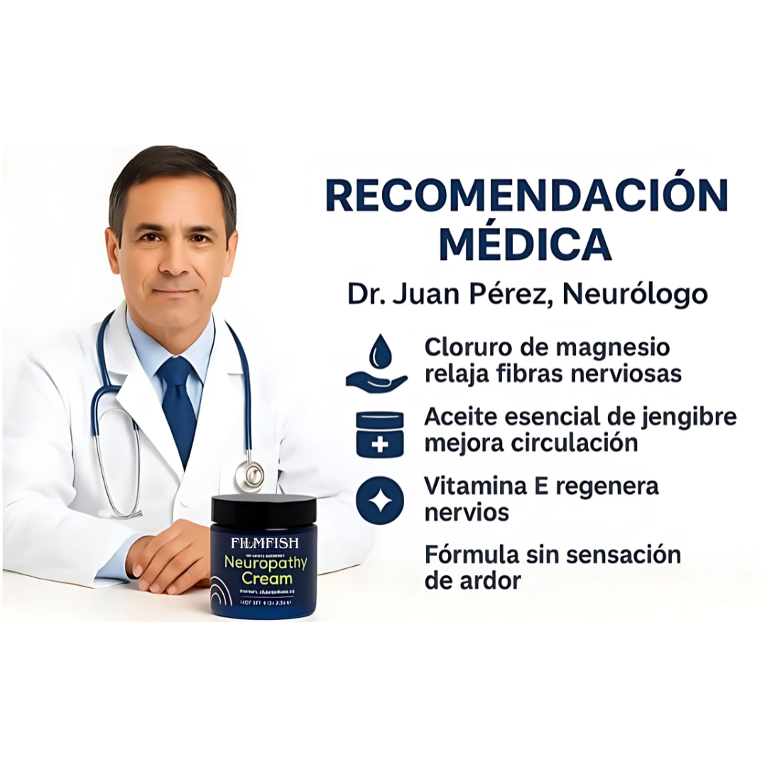 ✨ Crema Neuropathy Natural 🌿 – Alivio Rápido ⚡ para el Dolor Nervioso 💆🦶