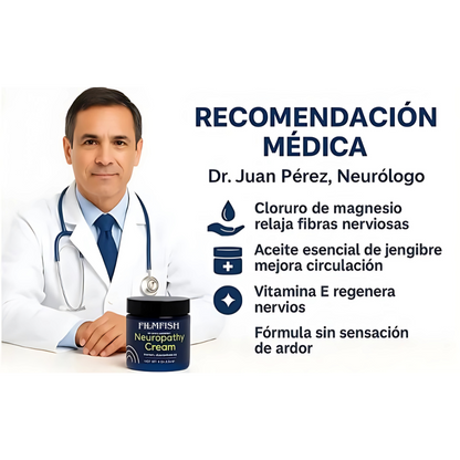 ✨ Crema Neuropathy Natural 🌿 – Alivio Rápido ⚡ para el Dolor Nervioso 💆🦶