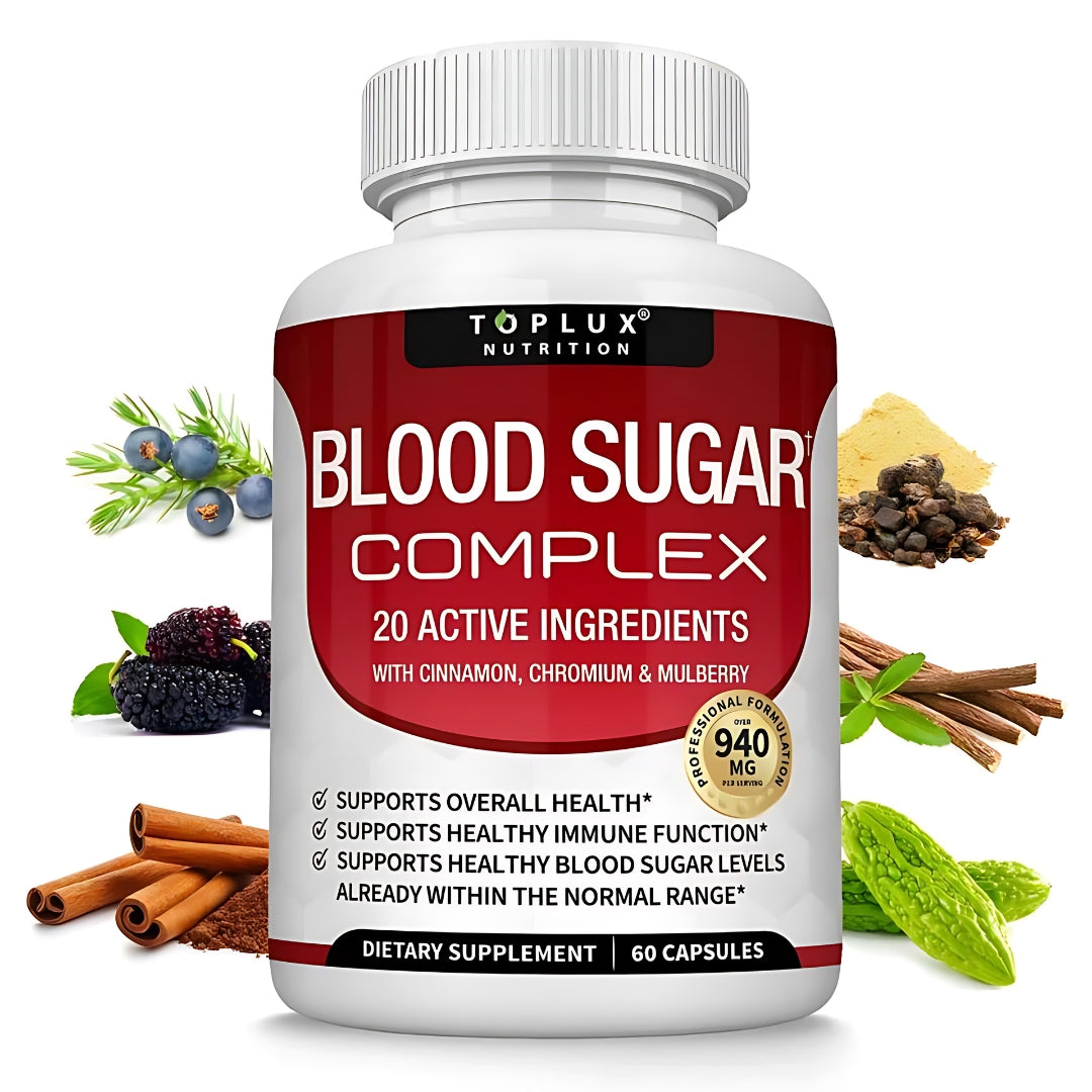 BLO0D SUGAR COMPLEX ORIGINAL ✨ “Controla tu azúcar, gana salud y energía” 💪💧🍃