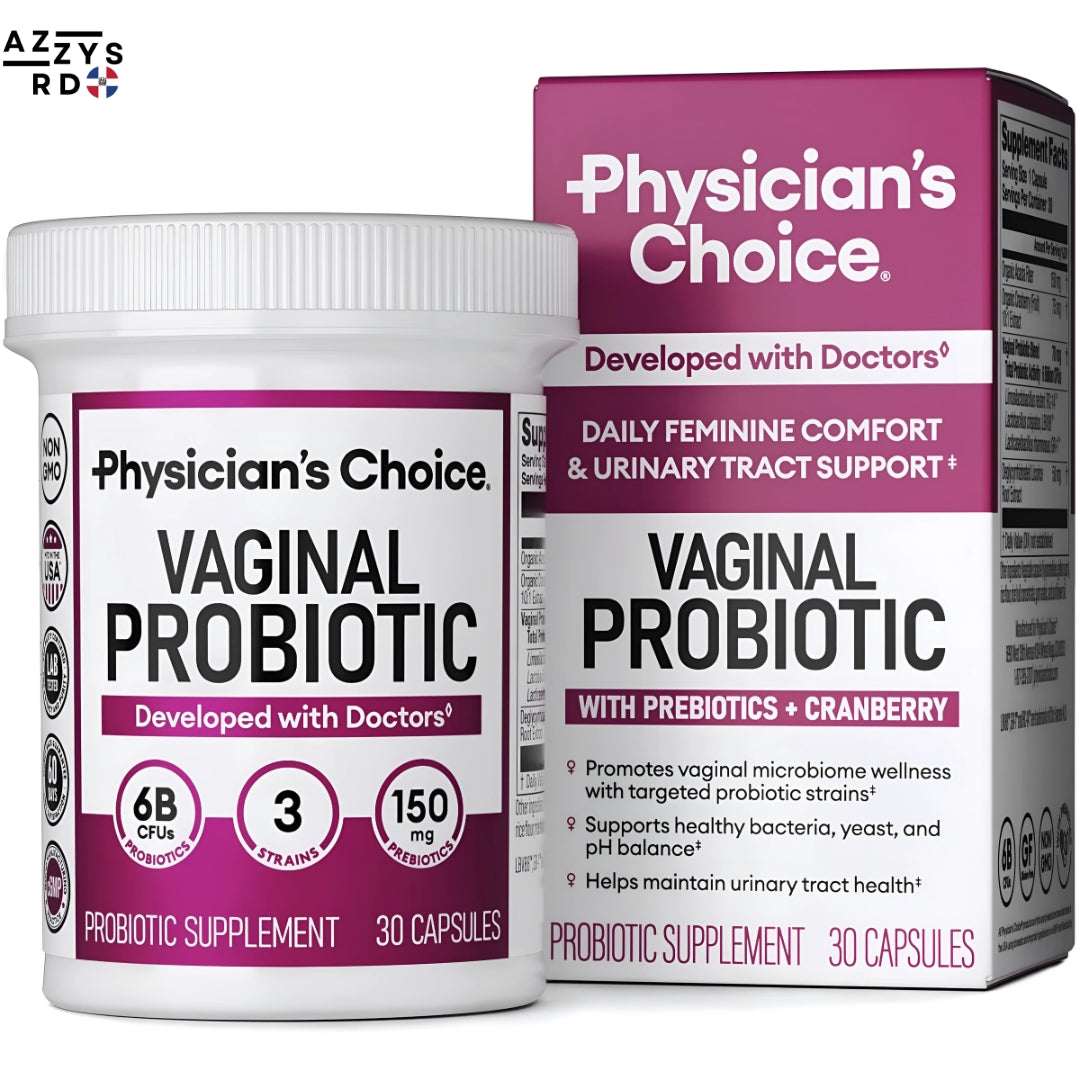 ✨Physician's CHOICE Probiótico💖 Ultra Efectivo "🌸 Suplemento 100% Natural y Orgánico 💖