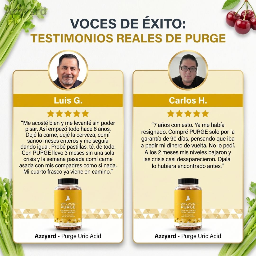 PURGE URIC ACID - DEPURACIÓN AVANZADA PARA EL ÁCIDO ÚRICO, RIÑONES Y ARTICULACIONES ( 60 CAPSULAS )