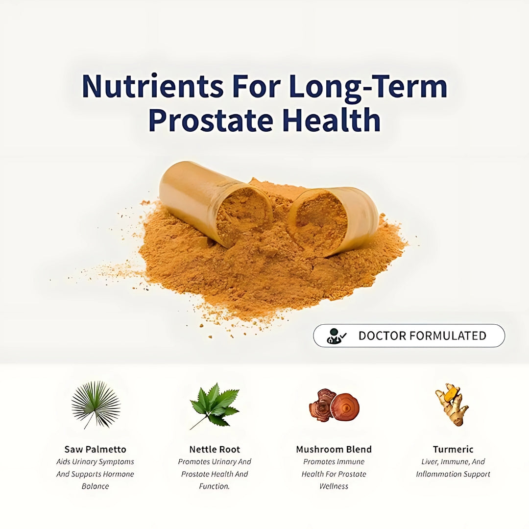 Prostate Health™ – Fórmula Natural para la Salud de la Próstata, Vejiga y Vitalidad Masculina (90 Cápsulas)