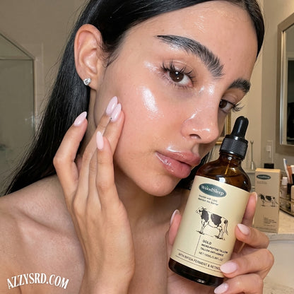 👑 Woodsleep™ Golden Micro-Peptide Serum✨ Suero Facial Avanzado con Micropéptidos Dorados para una Piel Más Firme, Radiante y de Apariencia Renovada