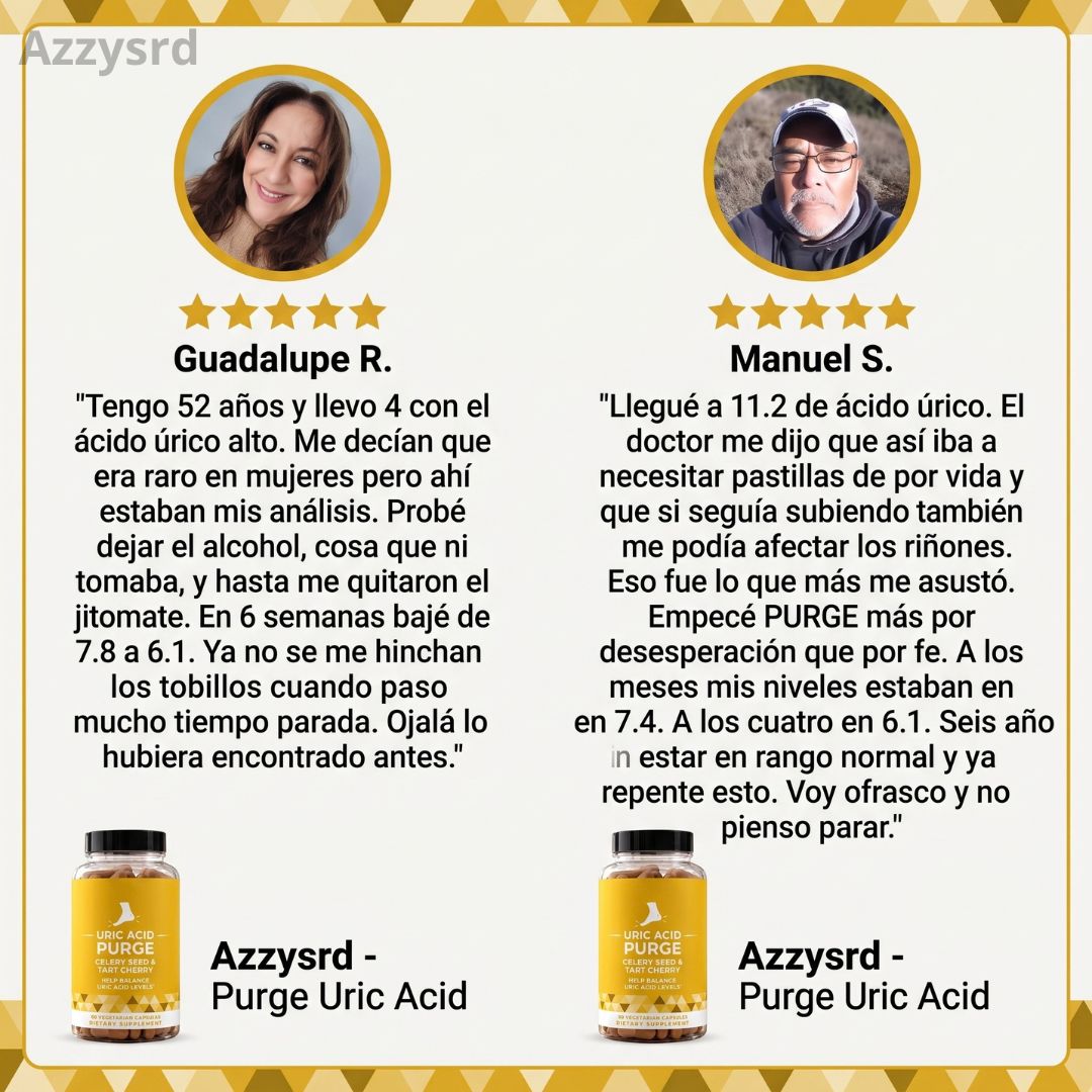PURGE URIC ACID - DEPURACIÓN AVANZADA PARA EL ÁCIDO ÚRICO, RIÑONES Y ARTICULACIONES ( 60 CAPSULAS )