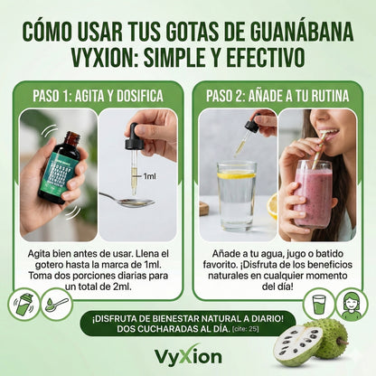 ELIXIR SOURSOP PREMIUM™ 🍃 Gotas de Guanábana 10-en-1 ✨ Vitalidad, equilibrio y bienestar integral