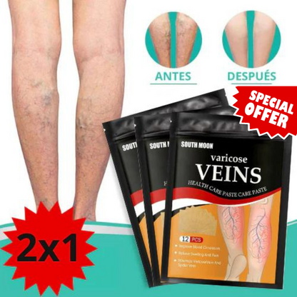 Tu Solución!!! Parches Anti-varices ¡SUPER OFERTA 2x1! 24 Unidades En 2 Paquetes!