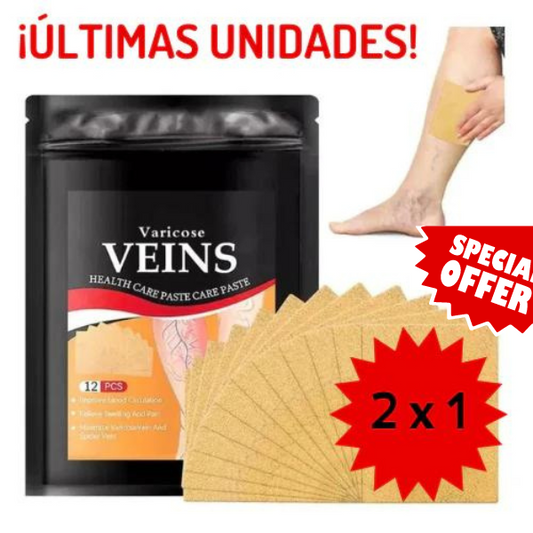 Tu Solución!!! Parches Anti-varices ¡SUPER OFERTA 2x1! 24 Unidades En 2 Paquetes!